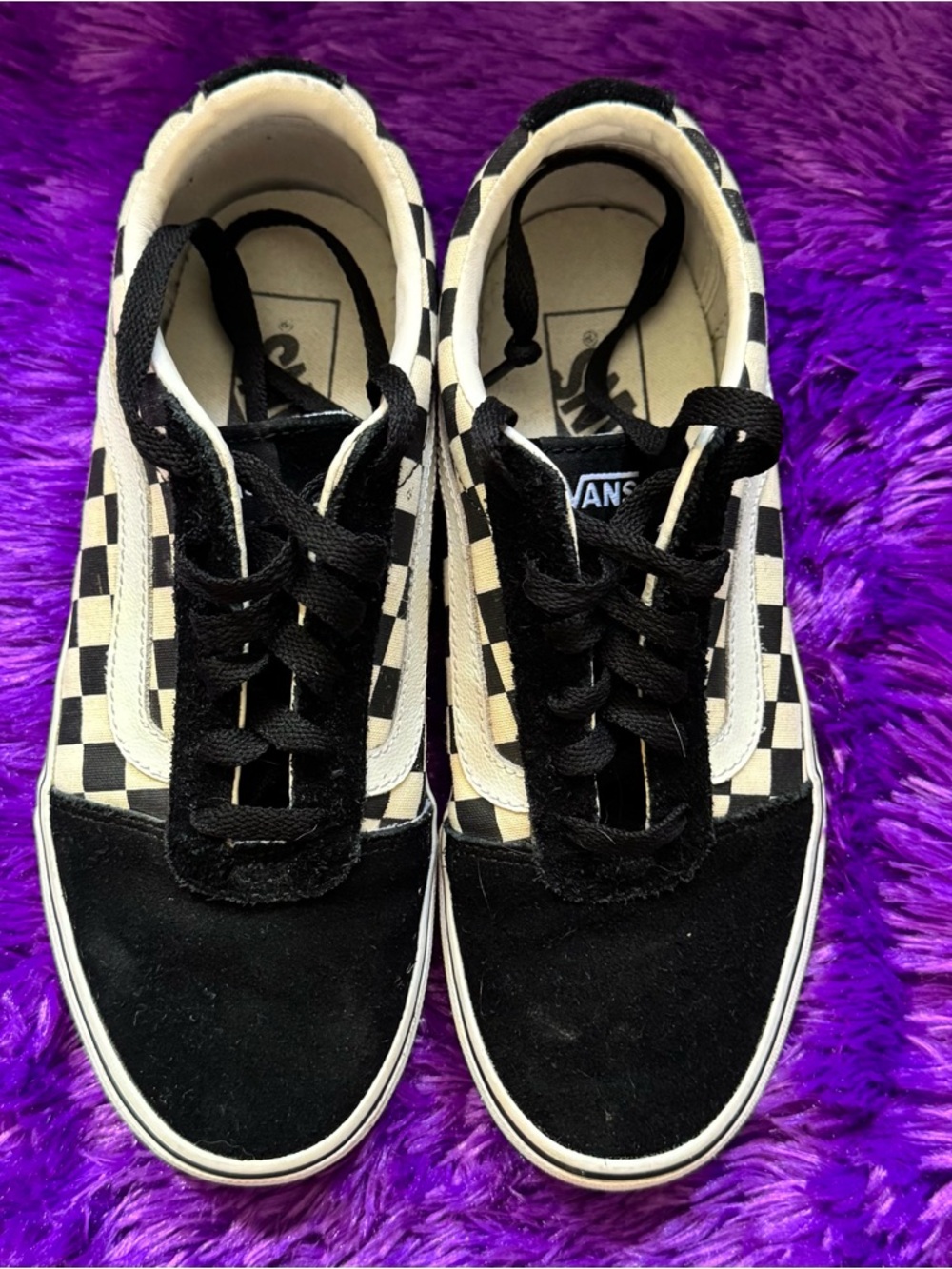 VANS Old Skool Checkerboard Shoes